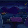 Night Train cover art by Purrple Cat